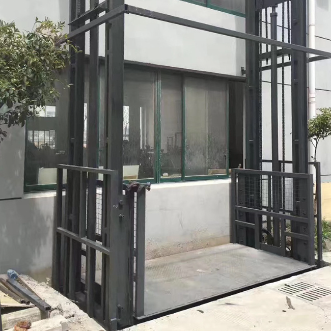 肇州5吨室外升降货梯